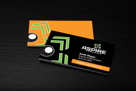 Aspire Graphics – Business Cards