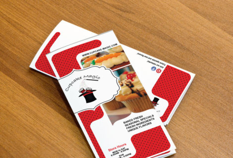Cupcake Magic – Trifold Brochure